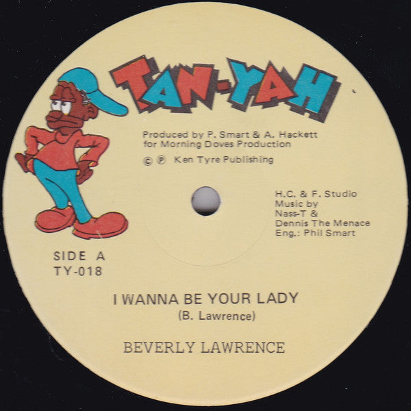 Beverly Lawrence : I Wanna Be Your Lady (12")