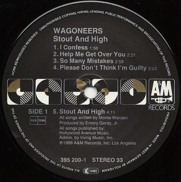 Wagoneers : Stout & High (LP, Album)