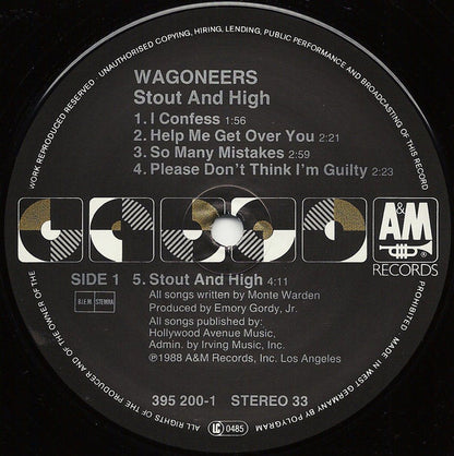 Wagoneers : Stout & High (LP, Album)