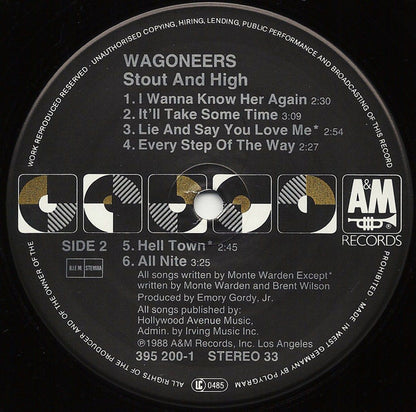 Wagoneers : Stout & High (LP, Album)