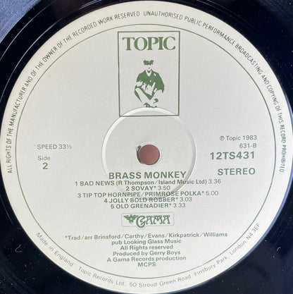 Brass Monkey (5) : Brass Monkey (LP, Album)