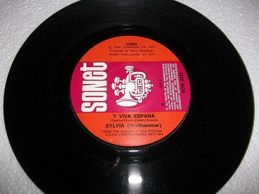 Sylvia Vrethammar : Y Viva Espana (7", Single, Sol)