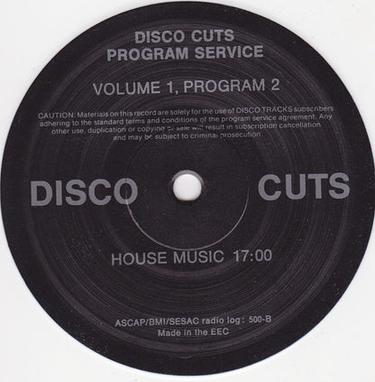 Various : Volume 1, Program 1, Program 2 (12", Mixed, Unofficial, Whi)