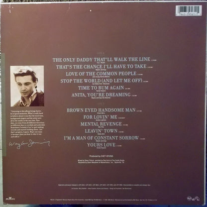 Waylon Jennings : The Early Years (LP, Comp)