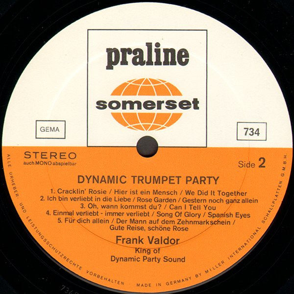 Frank Valdor : Dynamic Trumpet Party (LP, Album)