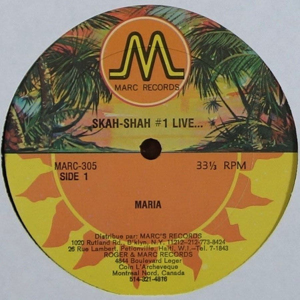 Skah Shah # 1 : Live... (12", Maxi)