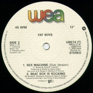 Fat Boys : Sex Machine (12")