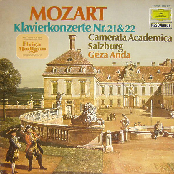 Wolfgang Amadeus Mozart, Géza Anda, Camerata Academica Salzburg : Klavierkonzerte Nr.21 & 22 (LP, Comp)