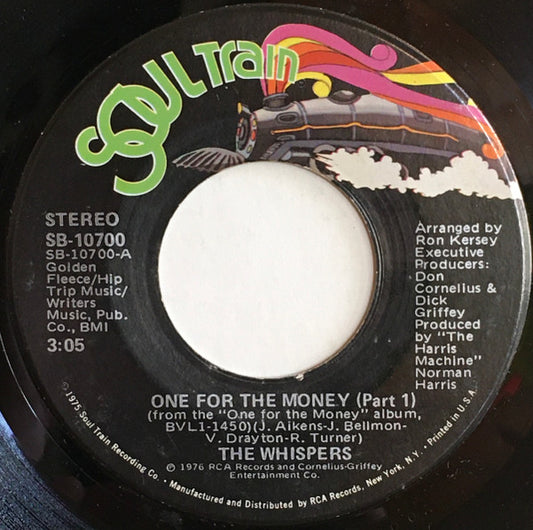 The Whispers : One For The Money (7")