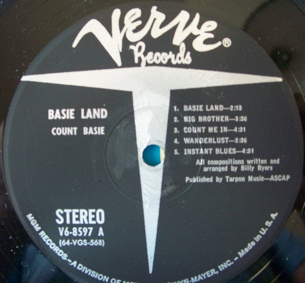 Count Basie : Basie Land (LP, Lam)