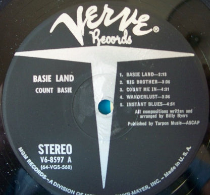 Count Basie : Basie Land (LP, Lam)