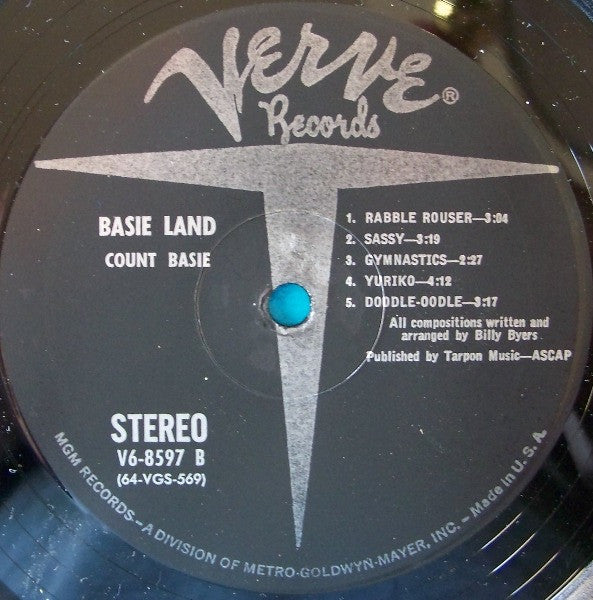 Count Basie : Basie Land (LP, Lam)