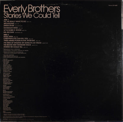 Everly Brothers : Stories We Could Tell (LP, Album, Hol)