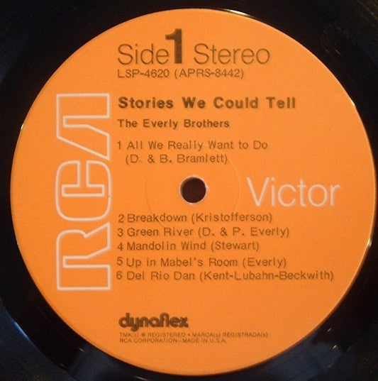 Everly Brothers : Stories We Could Tell (LP, Album, Hol)