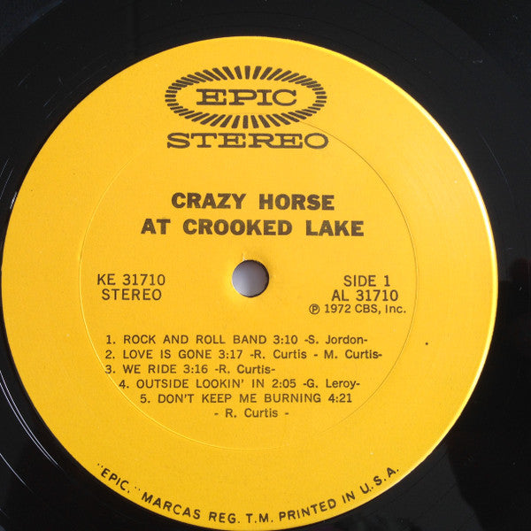 Crazy Horse : At Crooked Lake (LP, Album)