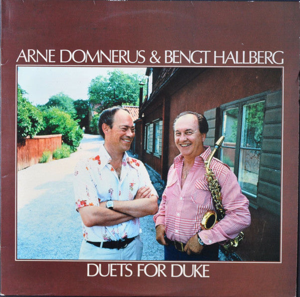 Arne Domnérus & Bengt Hallberg : Duets For Duke (LP, Album)