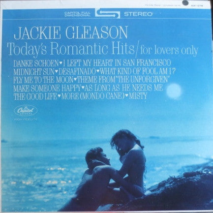 Jackie Gleason : Today's Romantic Hits - For Lovers Only (LP, Album)