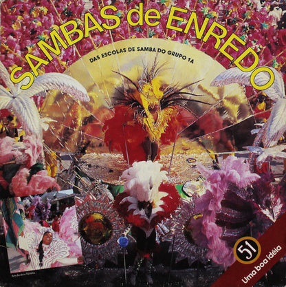 Various : Sambas De Enredo Das Escolas De Samba Do Grupo 1A Carnaval 88 (2xLP, Album)