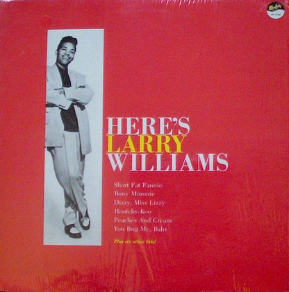 Larry Williams (3) : Here's Larry Williams (LP, Album, Mono, RE)