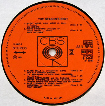 Various : The Season's Best (LP, Comp)