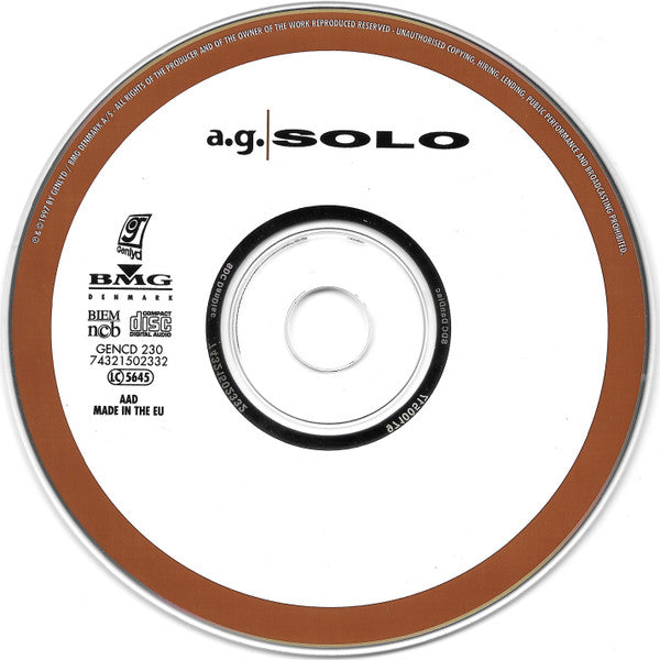 Peter A.G. Nielsen : Solo (CD, Album)