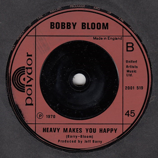 Bobby Bloom : Montego Bay (7", Single, RE)