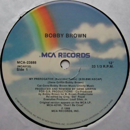 Bobby Brown : My Prerogative (12")