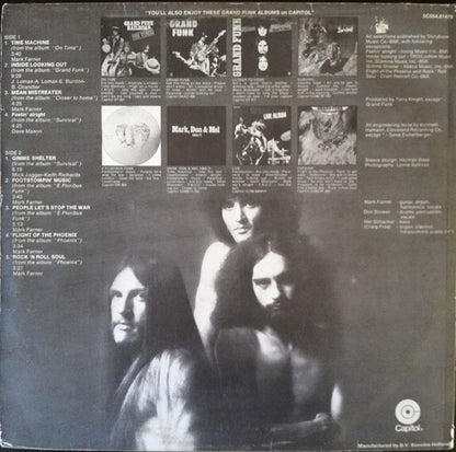 Grand Funk Railroad : Masters Of Rock (LP, Comp, Yel)