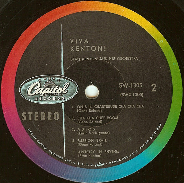 Stan Kenton And His Orchestra : Viva Kenton (LP, Album, Scr)