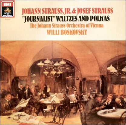 Johann Strauss Jr., Josef Strauß / Wiener Johann Strauss Orchestra / Willi Boskovsky : "Journalist" Waltzes And Polkas (LP, Album)