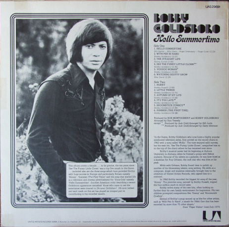 Bobby Goldsboro : Hello Summertime (LP, Comp)