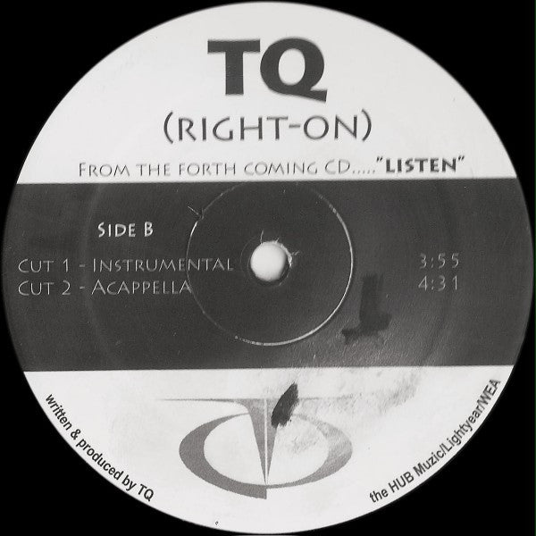 TQ : Right-On (12")