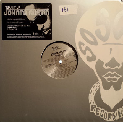 Johnta Austin : Turn It Up (12", Promo)