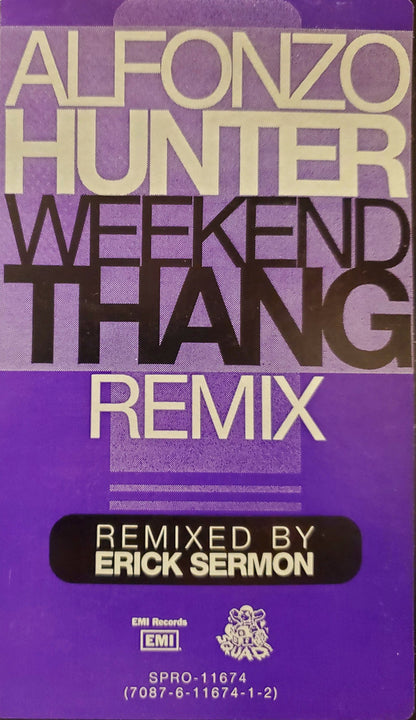 Alfonzo Hunter : Weekend Thang (Remix) (12", Promo)