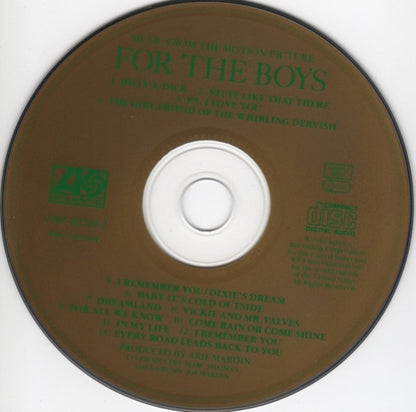 Bette Midler : For The Boys - Music From The Motion Picture (CD, Album)