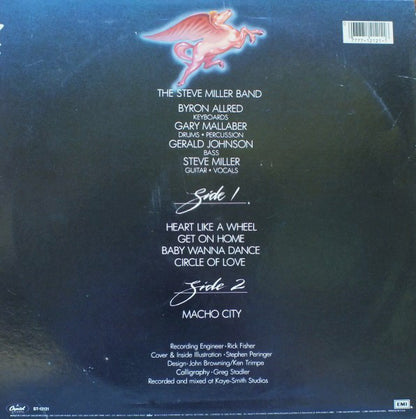 Steve Miller Band : Circle Of Love (LP, Album)