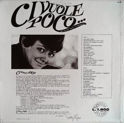 Rita Pavone : Ci Vuole Poco (LP, Comp)