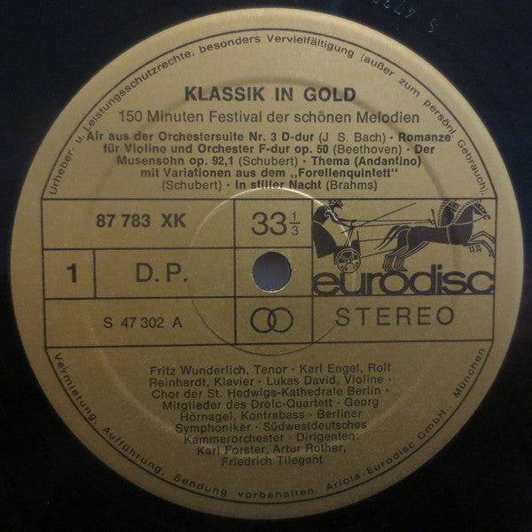 Various : Klassik In Gold (3xLP, Comp)