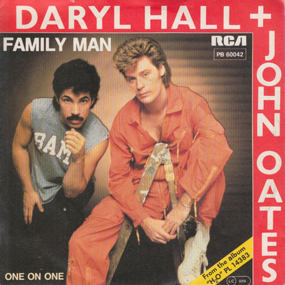 Daryl Hall & John Oates : Family Man (7", Single)