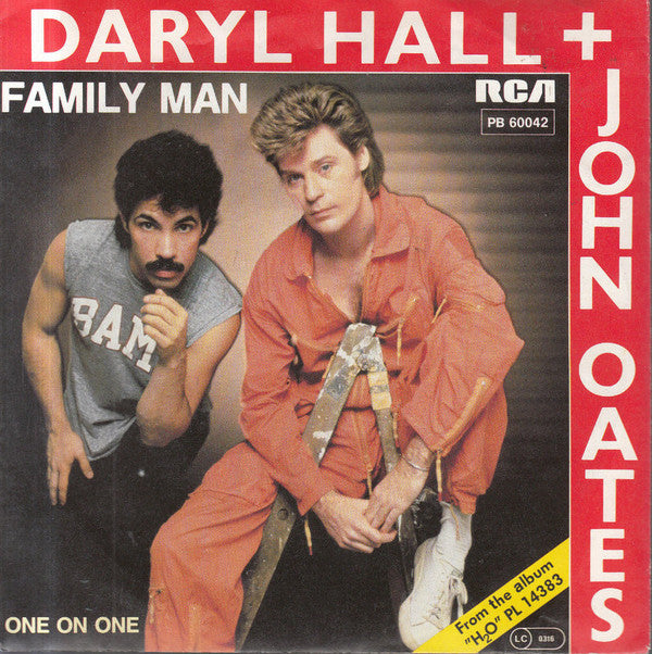 Daryl Hall & John Oates : Family Man (7", Single)