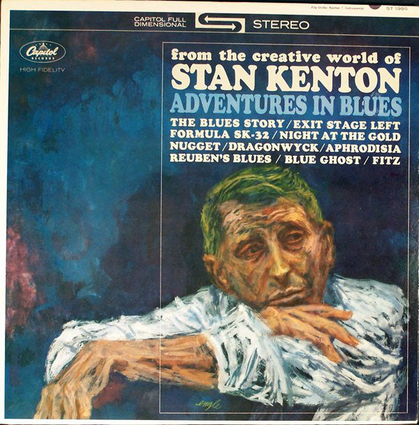 Stan Kenton : Adventures In Blues (LP, Album)