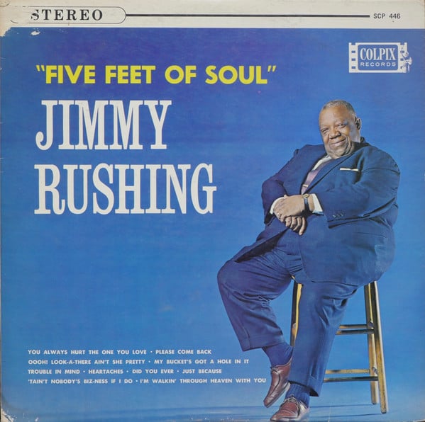 Jimmy Rushing : Five Feet Of Soul (LP, Album)