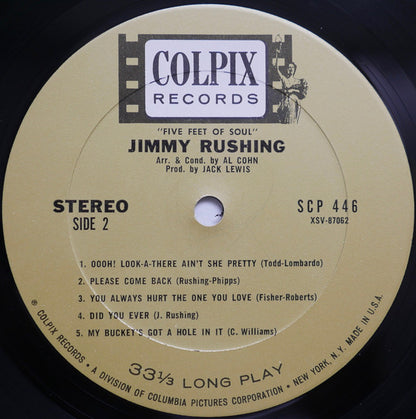 Jimmy Rushing : Five Feet Of Soul (LP, Album)