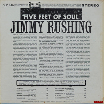 Jimmy Rushing : Five Feet Of Soul (LP, Album)