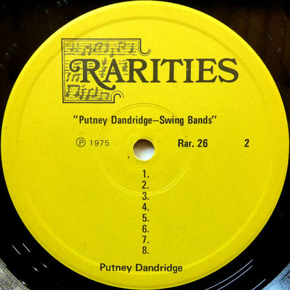 Putney Dandridge : Vol. 1 (A Chronological Study In Three Vols) (LP, Comp)