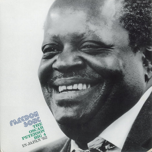 The Oscar Peterson Big 4 : Freedom Song (The Oscar Peterson Big 4 In Japan '82) (2xLP, Album, Gat)