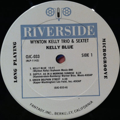 Wynton Kelly : Kelly Blue (LP, Album, RE)