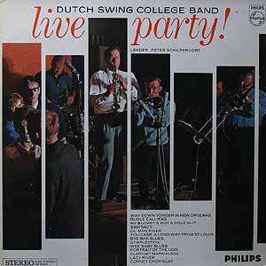 The Dutch Swing College Band : Live Party! (LP, Album, Mono)