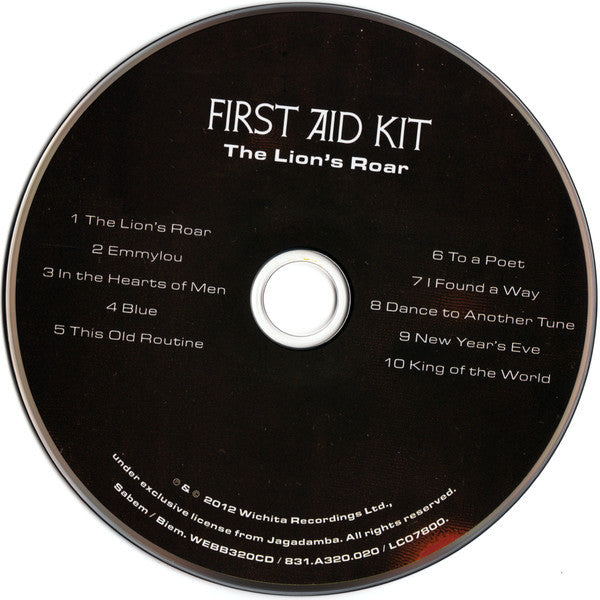 First Aid Kit : The Lion's Roar (CD, Album)