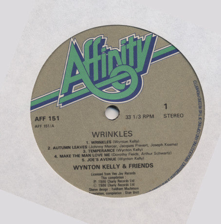 Wynton Kelly : Wrinkles (LP, Comp)